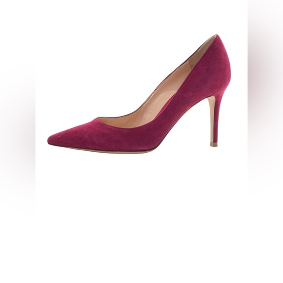 GIANVITO ROSSI 85 suede pumps - Picture 2 of 12
